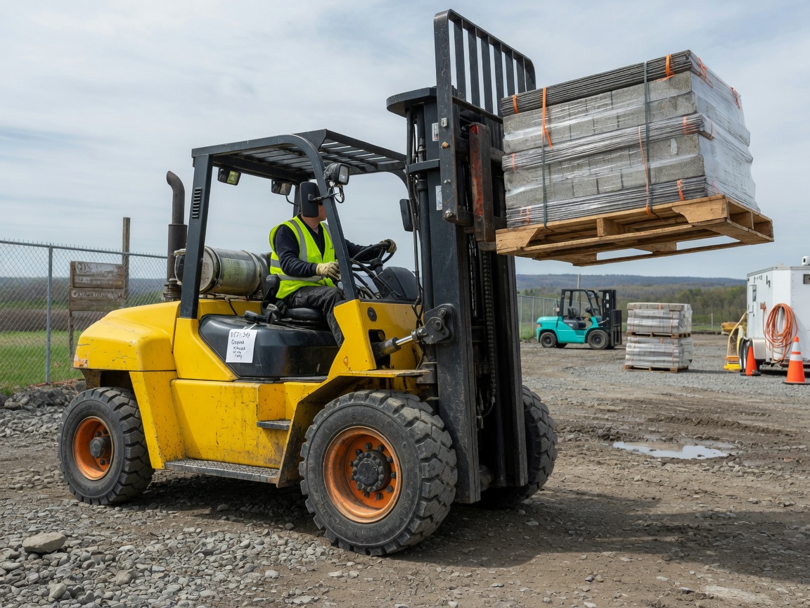 Rough Terrain Forklift Rental services